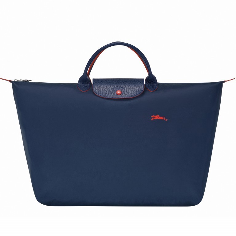 Reisetasche Le Pliage Club Reisetasche L Dunkelblau, Farbe: blau/petrol, Marke: Longchamp, EAN: 3597921569657, Abmessungen in cm: 45x35x23, Bild 1 von 1