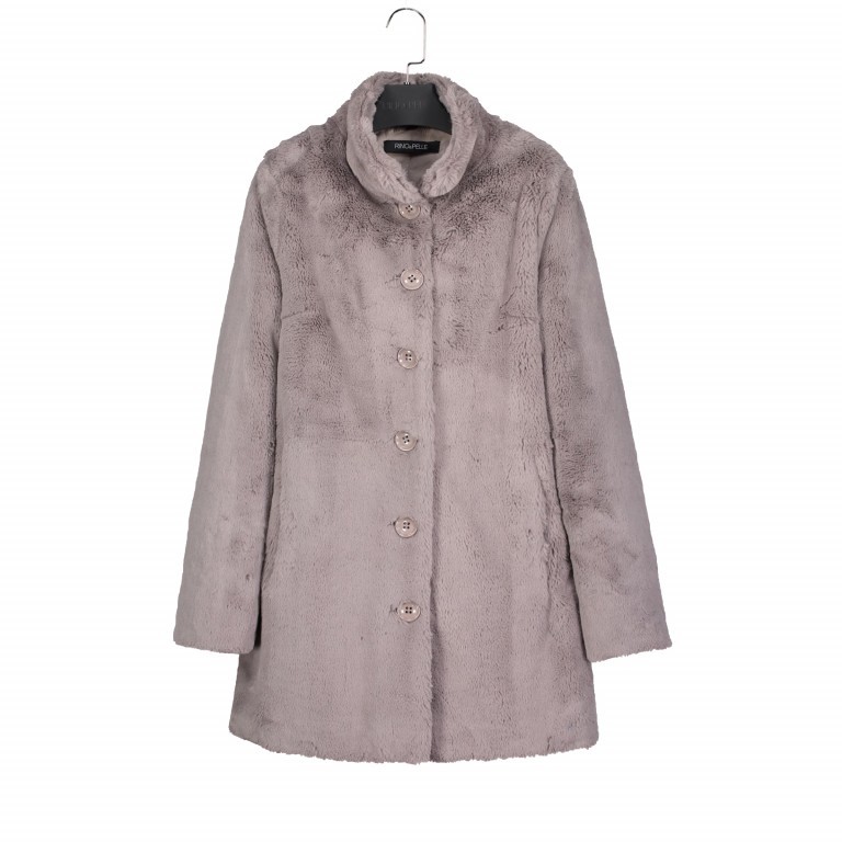 Kurzmantel Nonna Kunstfell 40 Moon Rock, Farbe: taupe/khaki, Marke: Rino & Pelle, Bild 1 von 1