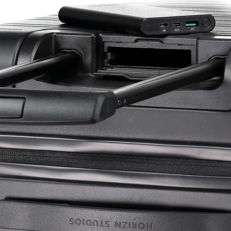 Koffer Smart Line M5 mit Powerbank 55 cm All Black, Farbe: schwarz, Marke: Horizn Studios, EAN: 4260447322608, Abmessungen in cm: 40x55x20, Bild 11 von 13