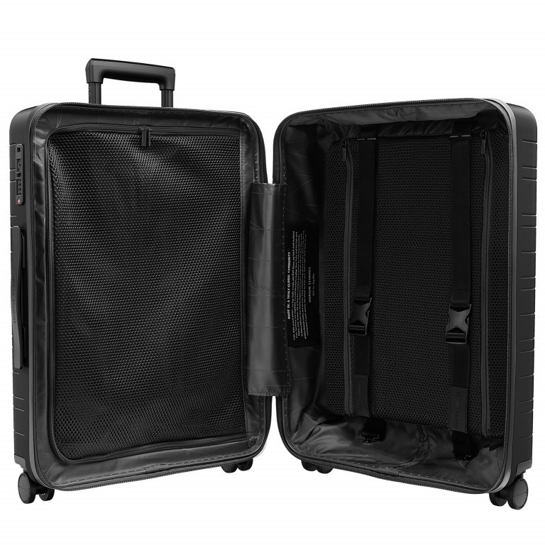 Koffer Smart Line H6 mit Powerbank 64 cm All Black, Farbe: schwarz, Marke: Horizn Studios, EAN: 4260447323131, Abmessungen in cm: 46x64x24, Bild 4 von 10