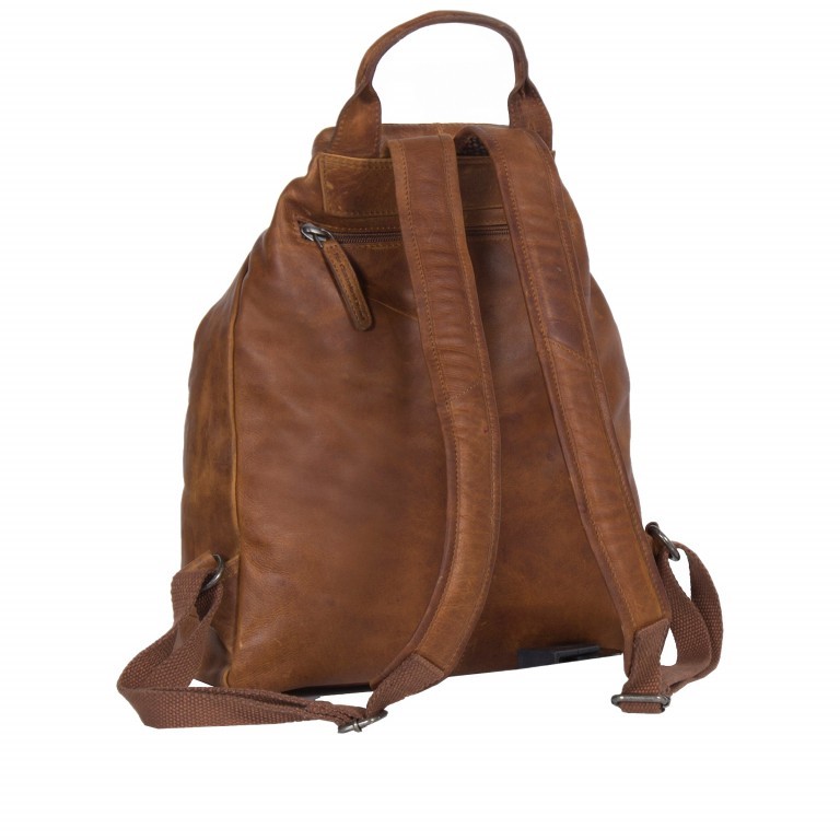 Rucksack Manchester Cognac, Farbe: cognac, Marke: The Chesterfield Brand, EAN: 8719241003054, Abmessungen in cm: 31x40x12, Bild 4 von 5