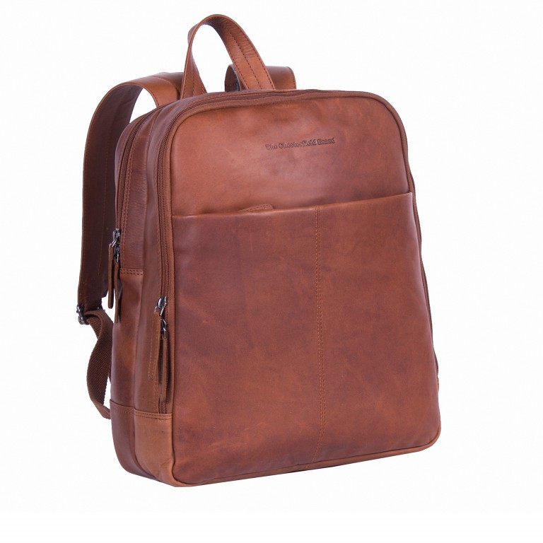 Rucksack Dex Laptopfach 15,4 Zoll Cognac, Farbe: cognac, Marke: The Chesterfield Brand, EAN: 8719241032429, Abmessungen in cm: 32x42x15, Bild 1 von 5