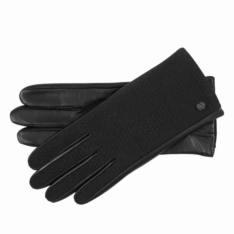 Handschuhe Damen Rautensteppung 7 Black, Farbe: schwarz, Marke: Roeckl, EAN: 4053071078283, Bild 1 von 1