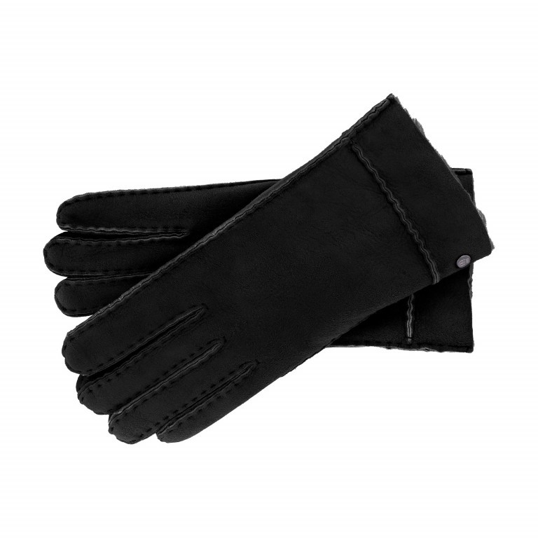 Handschuhe Helsinki Damen Lammfell Größe 7 Black, Farbe: schwarz, Marke: Roeckl, EAN: 4053071089630, Bild 1 von 1