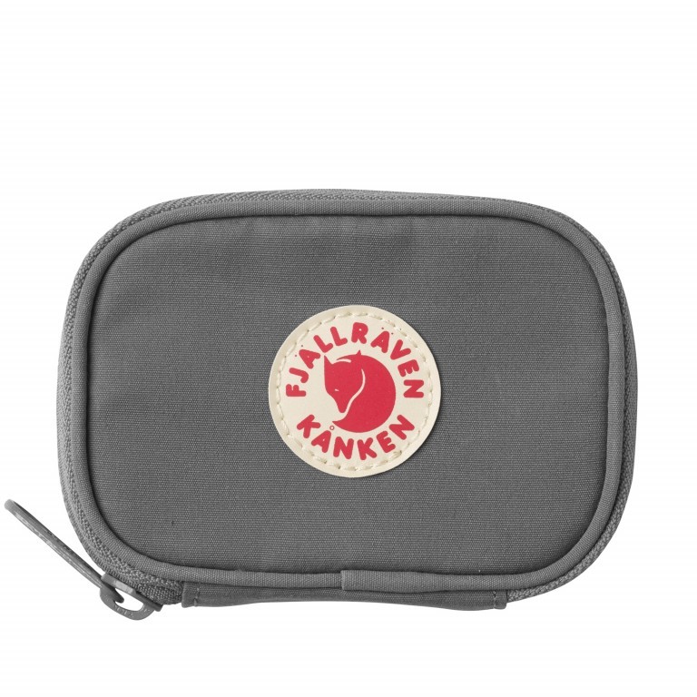 Kartenetui Kånken Card Wallet Super Grey, Farbe: grau, Marke: Fjällräven, EAN: 7323450463915, Abmessungen in cm: 11.5x9x2.5, Bild 1 von 3