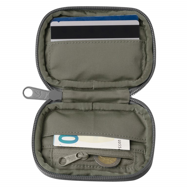 Kartenetui Kånken Card Wallet Super Grey, Farbe: grau, Marke: Fjällräven, EAN: 7323450463915, Abmessungen in cm: 11.5x9x2.5, Bild 2 von 3