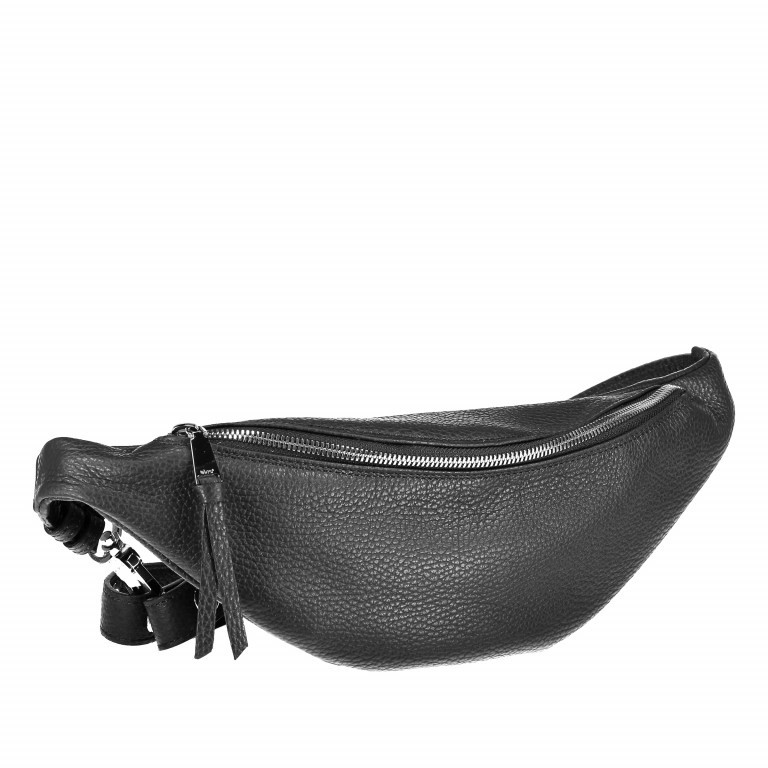 Gürteltasche Adria Black Nickel, Farbe: schwarz, Marke: Abro, EAN: 4061724222327, Bild 2 von 7