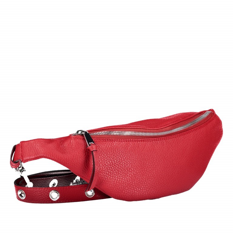 Gürteltasche Adria Red, Farbe: rot/weinrot, Marke: Abro, EAN: 4057169840400, Bild 2 von 7