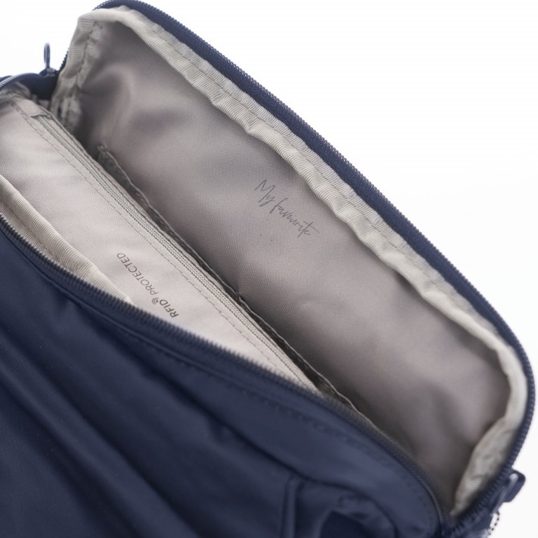 Umhängetasche Inner City Sputnik HIC-37 Dress Blue, Farbe: blau/petrol, Marke: Hedgren, EAN: 5413507850378, Abmessungen in cm: 23x30x4, Bild 2 von 10