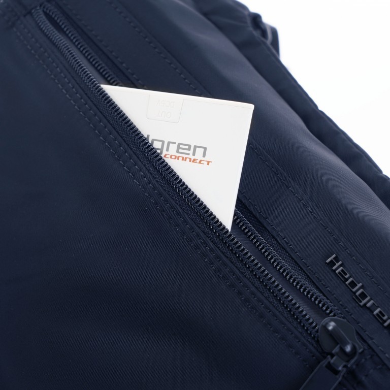 Umhängetasche Inner City Sputnik HIC-37 Dress Blue, Farbe: blau/petrol, Marke: Hedgren, EAN: 5413507850378, Abmessungen in cm: 23x30x4, Bild 6 von 10