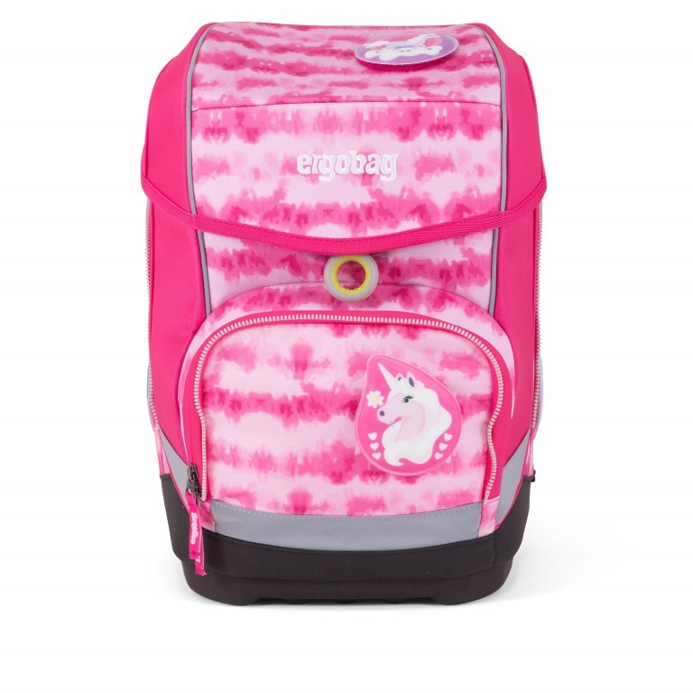 Schulranzen Cubo Set 5-teilig ZauBärwatte, Farbe: rosa/pink, Marke: Ergobag, EAN: 4057081035458, Abmessungen in cm: 25x40x20, Bild 2 von 9