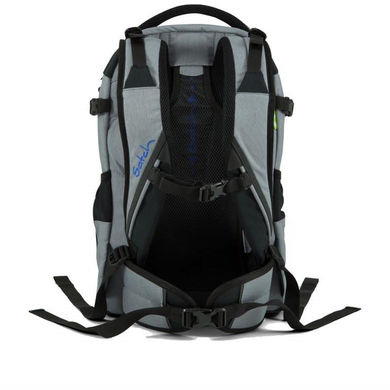 Rucksack Pack Grey Ray, Farbe: grau, Marke: Satch, EAN: 4057081034222, Abmessungen in cm: 30x45x22, Bild 5 von 19