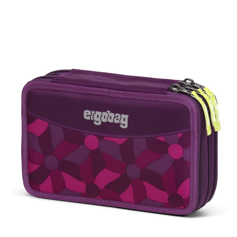 Stiftetui Maxi Mäppchen Set 5-teilig NachtschwärmBär, Farbe: flieder/lila, Marke: Ergobag, EAN: 4057081031979, Bild 1 von 1