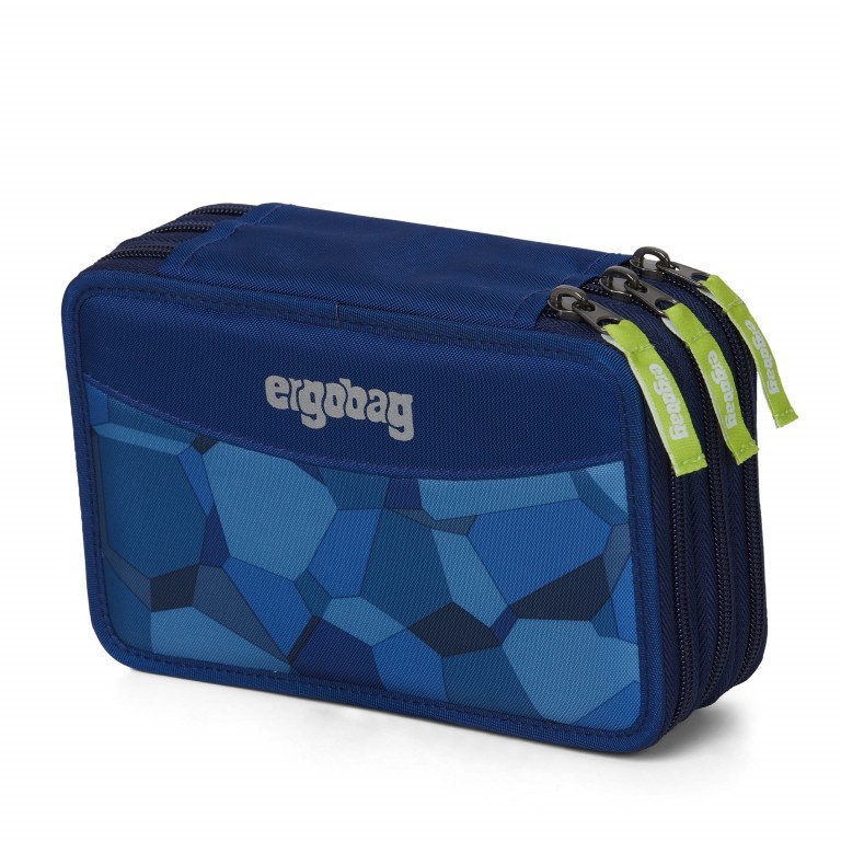 Stiftetui Maxi Mäppchen Set 5-teilig TatütaBär, Farbe: blau/petrol, Marke: Ergobag, EAN: 4057081037049, Bild 1 von 2