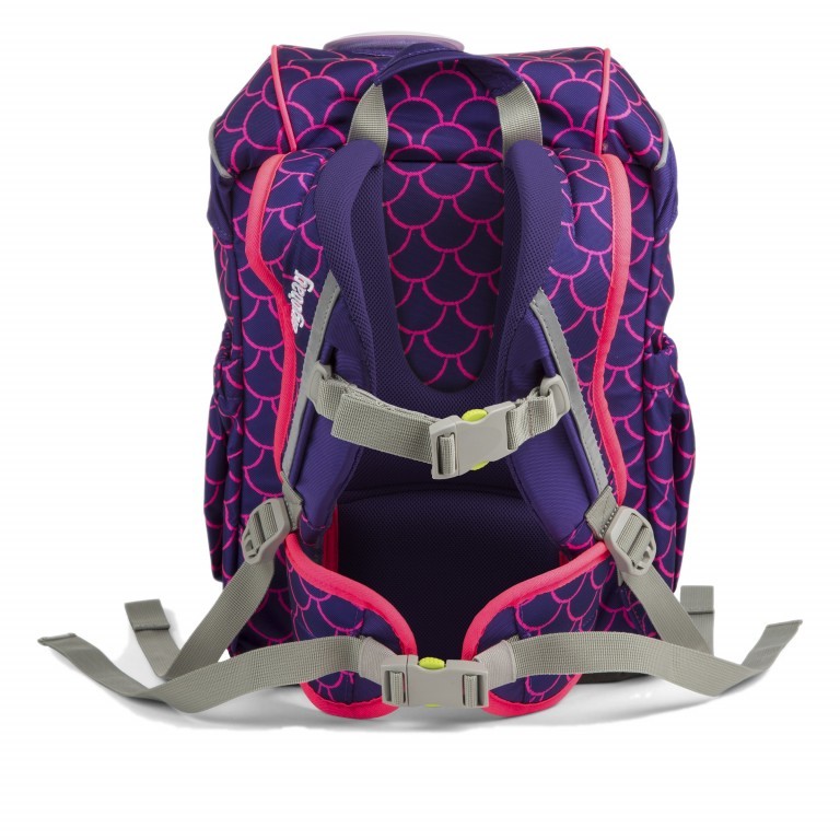 Kinderrucksack Mini Lumi Edition PerlentauchBär, Farbe: flieder/lila, Marke: Ergobag, EAN: 4057081077960, Abmessungen in cm: 22x30x14, Bild 4 von 8