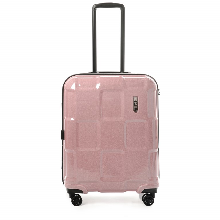 Koffer Crate Reflex 4 Rollen 66 cm Chrystal Rose, Farbe: rosa/pink, Marke: Epic, EAN: 7332909018781, Abmessungen in cm: 46x66x25, Bild 1 von 8