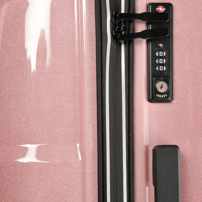 Koffer Crate Reflex 4 Rollen 66 cm Chrystal Rose, Farbe: rosa/pink, Marke: Epic, EAN: 7332909018781, Abmessungen in cm: 46x66x25, Bild 7 von 8
