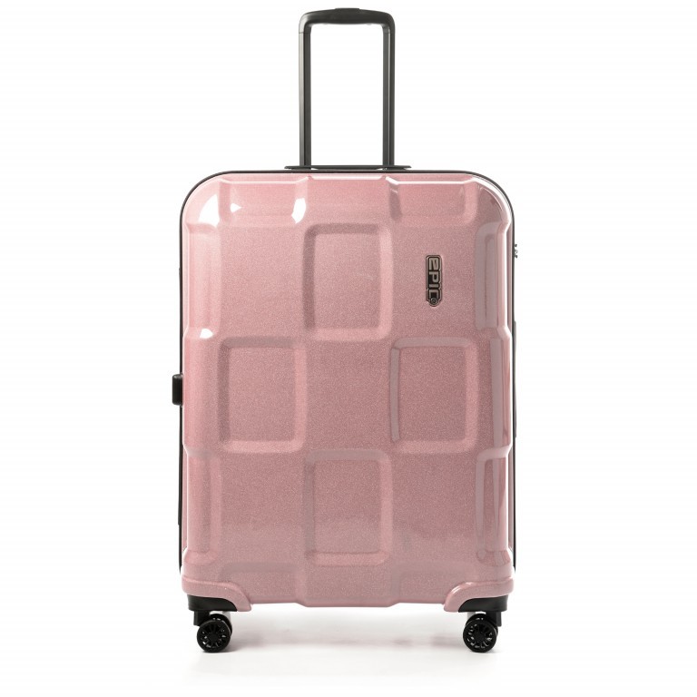 Koffer Crate Reflex 4 Rollen 76 cm Chrystal Rose, Farbe: rosa/pink, Marke: Epic, EAN: 7332909018774, Abmessungen in cm: 54x76x28, Bild 1 von 8