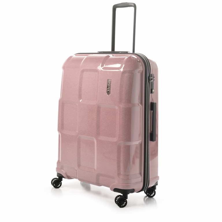 Koffer Crate Reflex 4 Rollen 76 cm Chrystal Rose, Farbe: rosa/pink, Marke: Epic, EAN: 7332909018774, Abmessungen in cm: 54x76x28, Bild 2 von 8