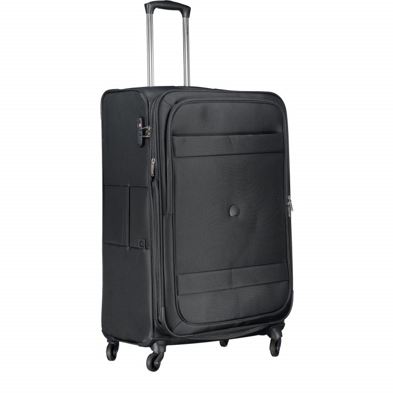 Koffer Indiscrete 78 cm Schwarz, Farbe: schwarz, Marke: Delsey, EAN: 3219110360332, Abmessungen in cm: 48.5x78x32, Bild 2 von 15