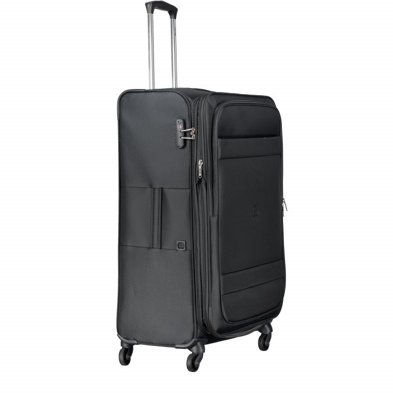 Koffer Indiscrete 78 cm Schwarz, Farbe: schwarz, Marke: Delsey, EAN: 3219110360332, Abmessungen in cm: 48.5x78x32, Bild 6 von 15