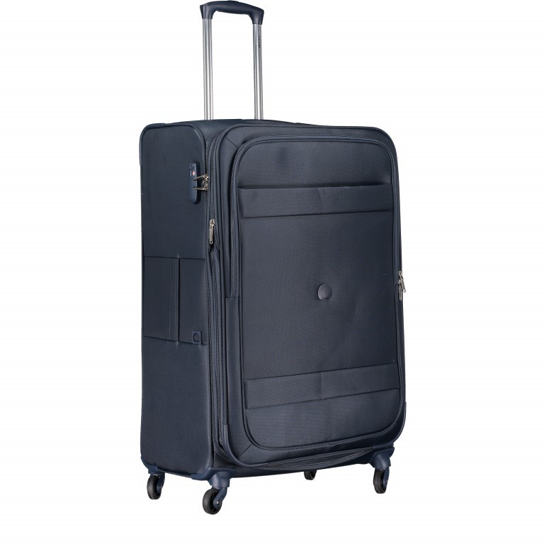 Koffer Indiscrete 78 cm Blau, Farbe: blau/petrol, Marke: Delsey, EAN: 3219110360318, Abmessungen in cm: 48.5x78x32, Bild 2 von 16