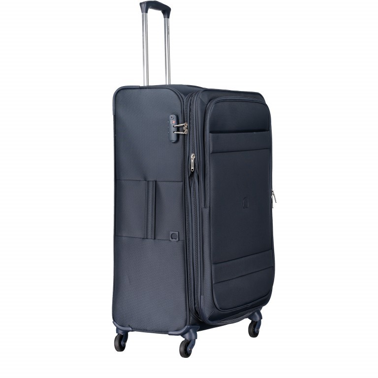 Koffer Indiscrete 78 cm Blau, Farbe: blau/petrol, Marke: Delsey, EAN: 3219110360318, Abmessungen in cm: 48.5x78x32, Bild 6 von 16