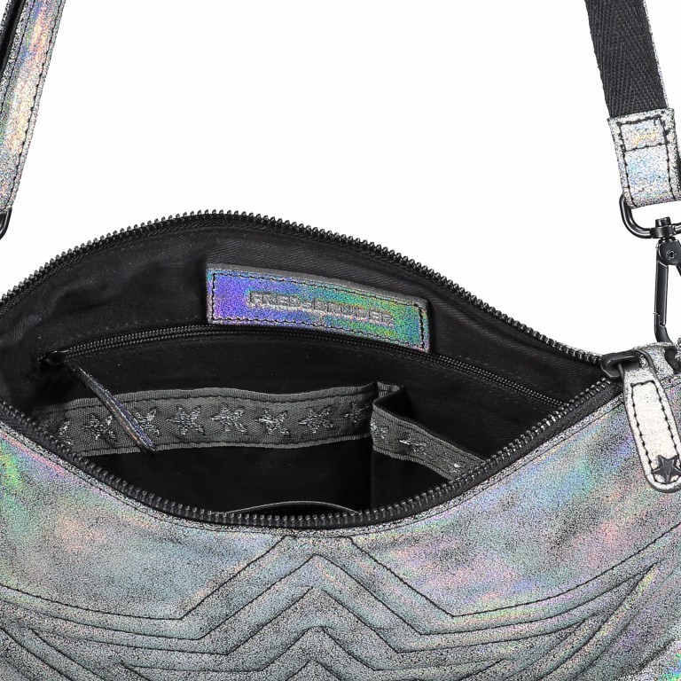 Clutch Starlight Pavo Rainbow, Farbe: metallic, Marke: FredsBruder, EAN: 4251634202643, Abmessungen in cm: 27x18.5x6, Bild 4 von 5