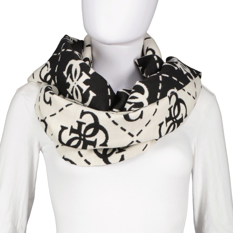 Schal Black, Farbe: schwarz, Marke: Guess, EAN: 7622336910926, Bild 3 von 3