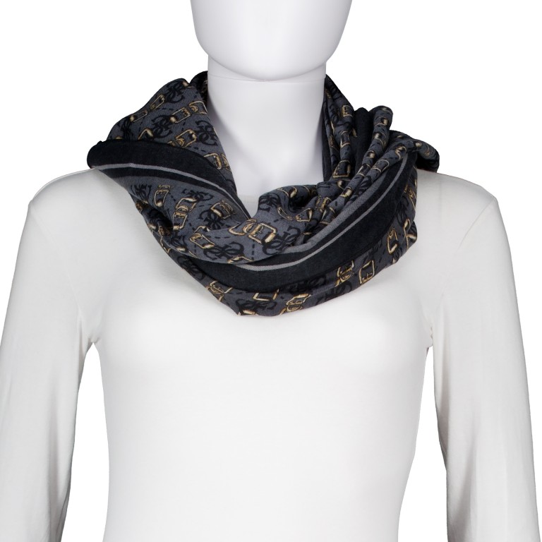 Schal Karnilla 4G-Logo, Marke: Guess, Abmessungen in cm: 60x180x0.2, Bild 3 von 4