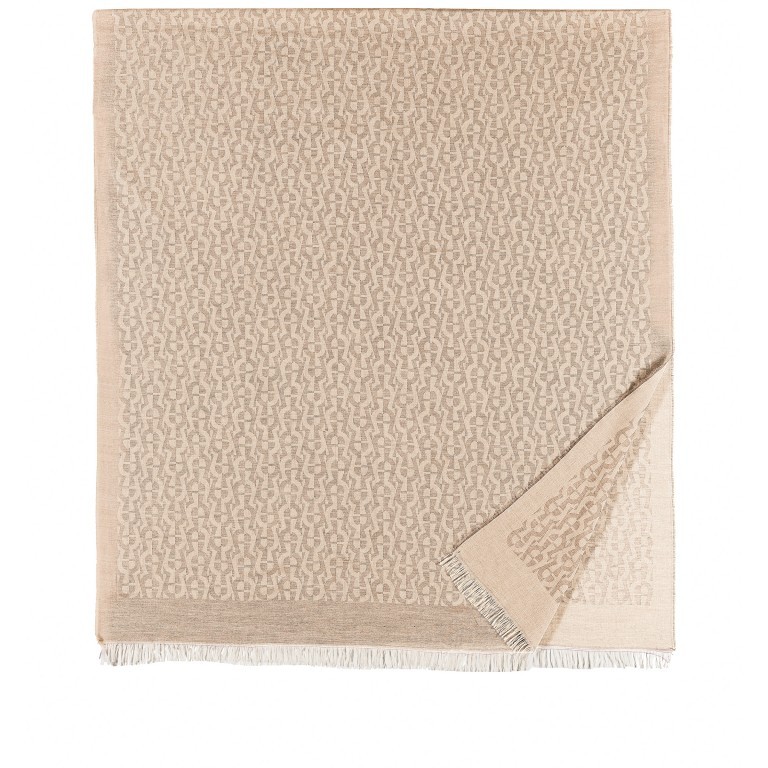 Schal Casual 242-591, Farbe: schwarz, grau, blau/petrol, braun, taupe/khaki, grün/oliv, rot/weinrot, rosa/pink, Marke: AIGNER, Abmessungen in cm: 160x180x0.1, Bild 2 von 6