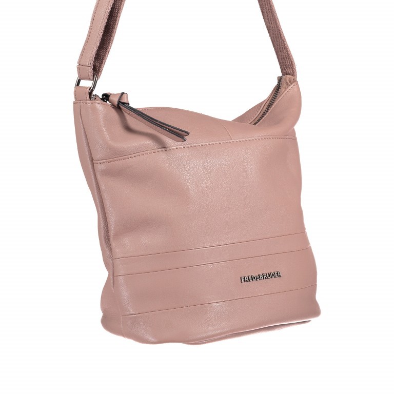 Beutel Nappa Little Dash Powder Rose, Farbe: rosa/pink, Marke: FredsBruder, EAN: 4251634247019, Abmessungen in cm: 28x25x15, Bild 2 von 6