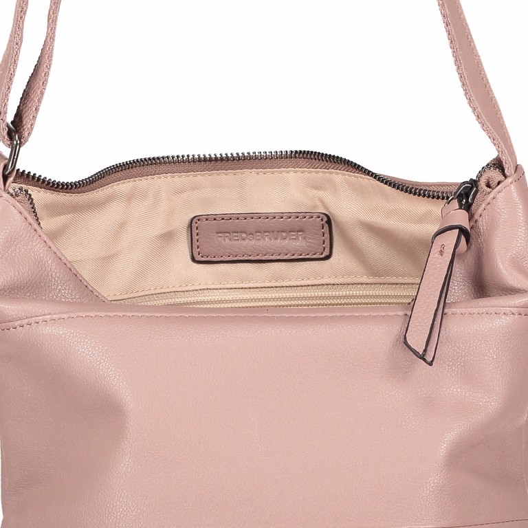 Beutel Nappa Little Dash Powder Rose, Farbe: rosa/pink, Marke: FredsBruder, EAN: 4251634247019, Abmessungen in cm: 28x25x15, Bild 4 von 6