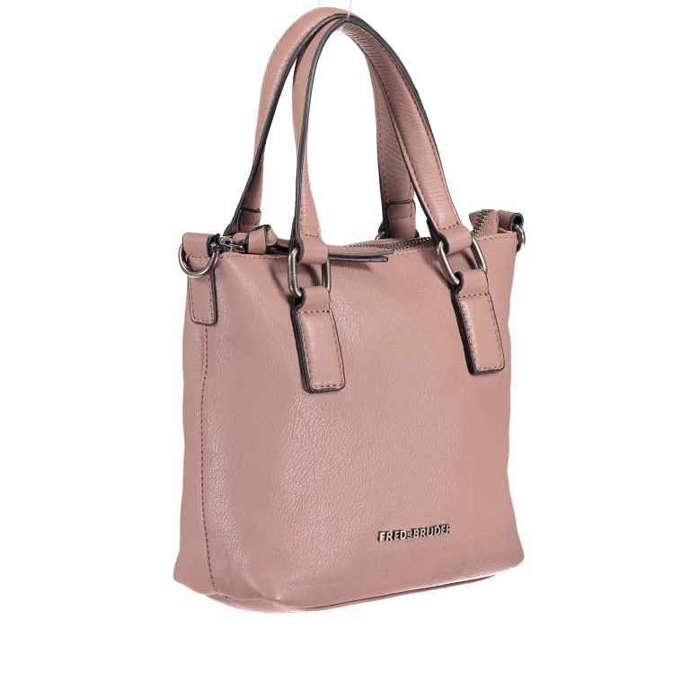 Handtasche Nappa Willota Powder Rose, Farbe: rosa/pink, Marke: FredsBruder, EAN: 4251634246661, Abmessungen in cm: 22x19x7, Bild 2 von 7