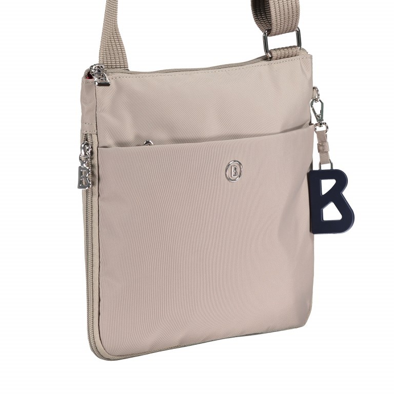 Umhängetasche Verbier Serena Taupe, Farbe: taupe/khaki, Marke: Bogner, EAN: 4053533885664, Abmessungen in cm: 25x24x7, Bild 2 von 7
