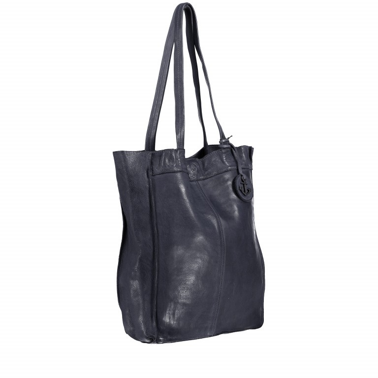 Shopper Anchor-Love Elbe 1 B3.6595 Midnight Navy, Farbe: blau/petrol, Marke: Harbour 2nd, EAN: 4046478034921, Abmessungen in cm: 29x37x11, Bild 2 von 8