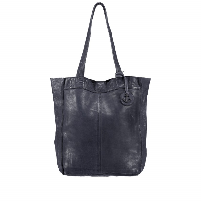 Shopper Anchor-Love Elbe 1 B3.6595 Midnight Navy, Farbe: blau/petrol, Marke: Harbour 2nd, EAN: 4046478034921, Abmessungen in cm: 29x37x11, Bild 1 von 8