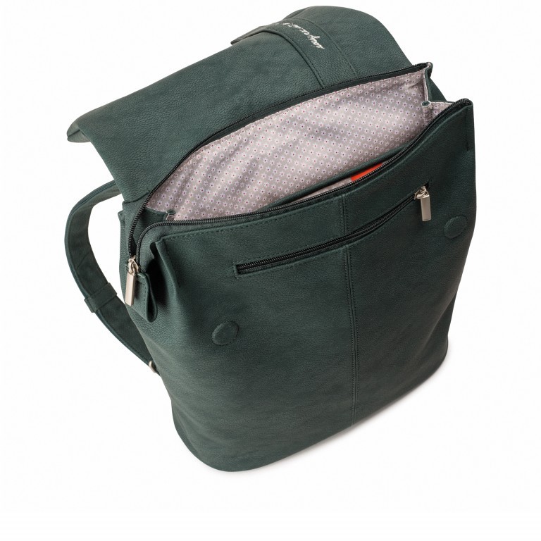 Rucksack Mademoiselle MR14 Nubuk Stone, Farbe: grau, Marke: Zwei, EAN: 4250257918368, Abmessungen in cm: 28x38x12, Bild 5 von 5