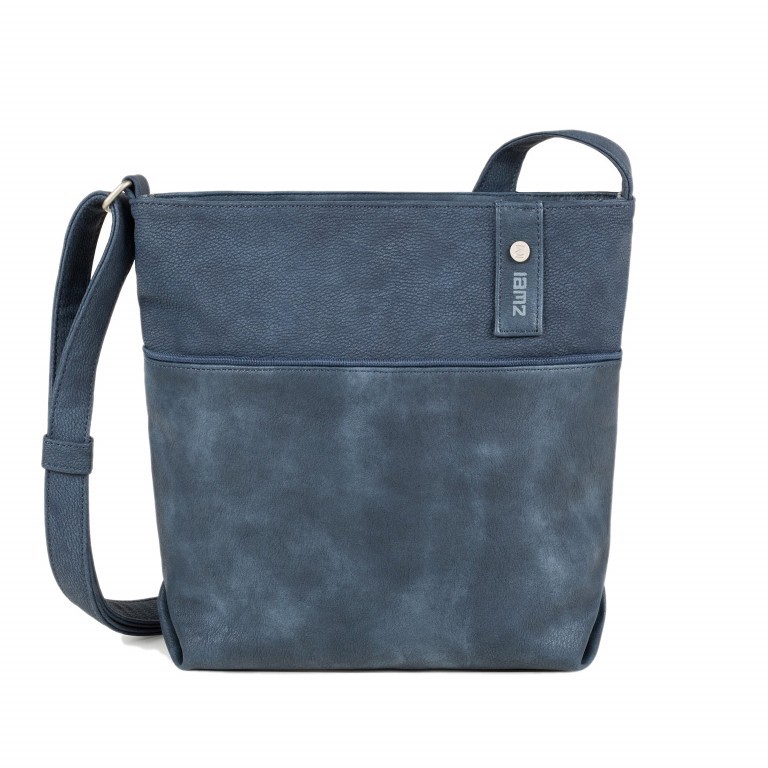 Umhängetasche Jana J10 Blue, Farbe: blau/petrol, Marke: Zwei, EAN: 4250257914926, Abmessungen in cm: 30x28x6, Bild 1 von 6