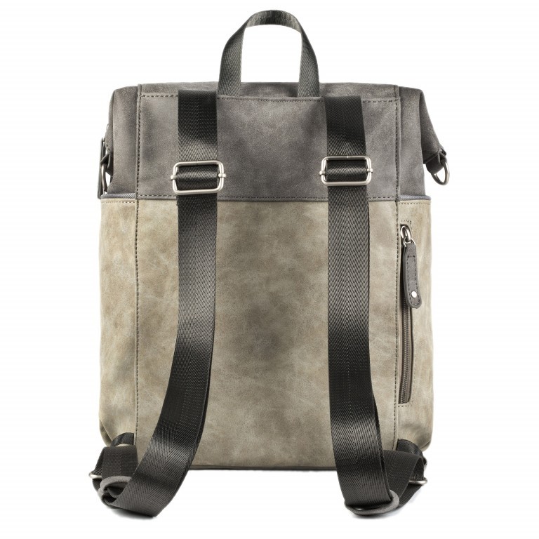 Rucksack Jana JR14 Black, Farbe: schwarz, Marke: Zwei, EAN: 4250257918139, Abmessungen in cm: 30x35x10, Bild 4 von 7