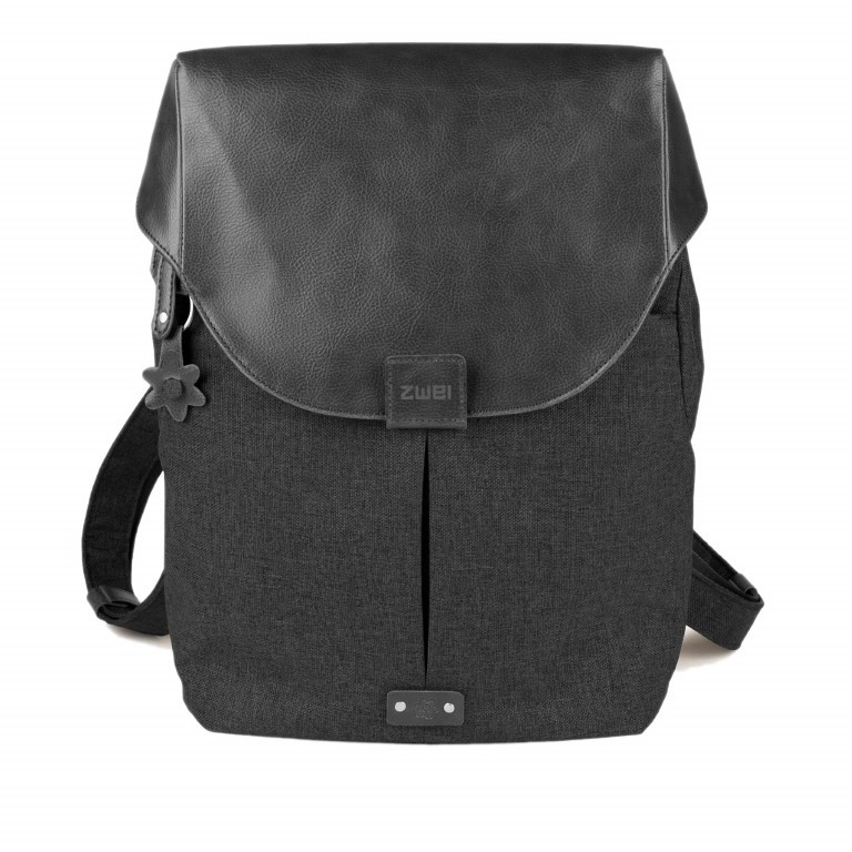 Rucksack Olli O12 Noir, Farbe: schwarz, Marke: Zwei, EAN: 4250257911864, Abmessungen in cm: 28x33x12, Bild 1 von 4