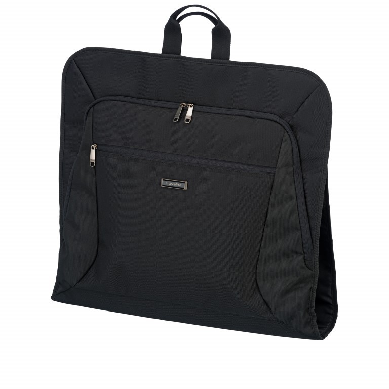 Kleidersack Mobile Schwarz, Farbe: schwarz, Marke: Travelite, EAN: 4027002066786, Abmessungen in cm: 57x56x2, Bild 1 von 2