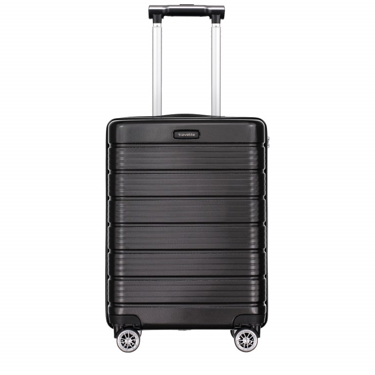 Koffer Soho Größe 55 cm Schwarz, Farbe: schwarz, Marke: Travelite, EAN: 4027002068360, Abmessungen in cm: 39x55x23, Bild 2 von 10