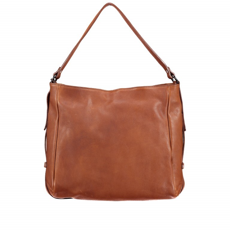 Beuteltasche Alassio 3 Cognac, Farbe: cognac, Marke: Jack Kinsky, EAN: 4251400605791, Abmessungen in cm: 32x29x13, Bild 1 von 6