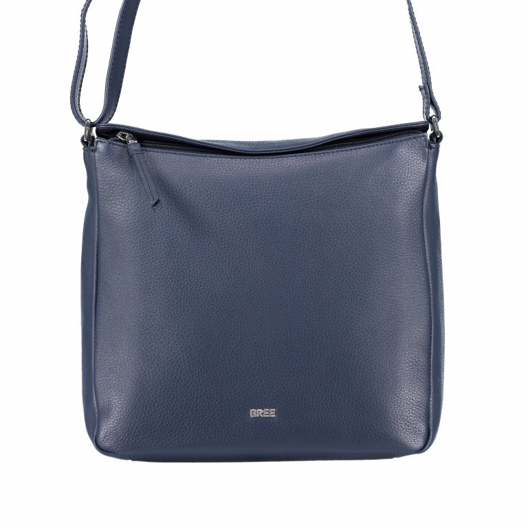 Umhängetasche Lia 2 380-002 Navy, Farbe: blau/petrol, Marke: Bree, EAN: 4038671020382, Abmessungen in cm: 28x25x8, Bild 1 von 5