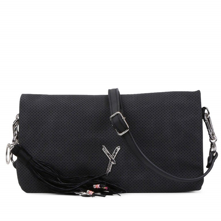 Clutch Romy Black, Farbe: schwarz, Marke: Suri Frey, EAN: 4056185094811, Abmessungen in cm: 25x15x2.5, Bild 1 von 4
