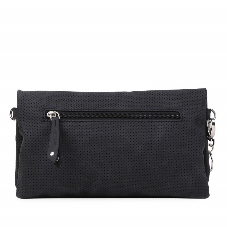 Clutch Romy Black, Farbe: schwarz, Marke: Suri Frey, EAN: 4056185094811, Abmessungen in cm: 25x15x2.5, Bild 4 von 4