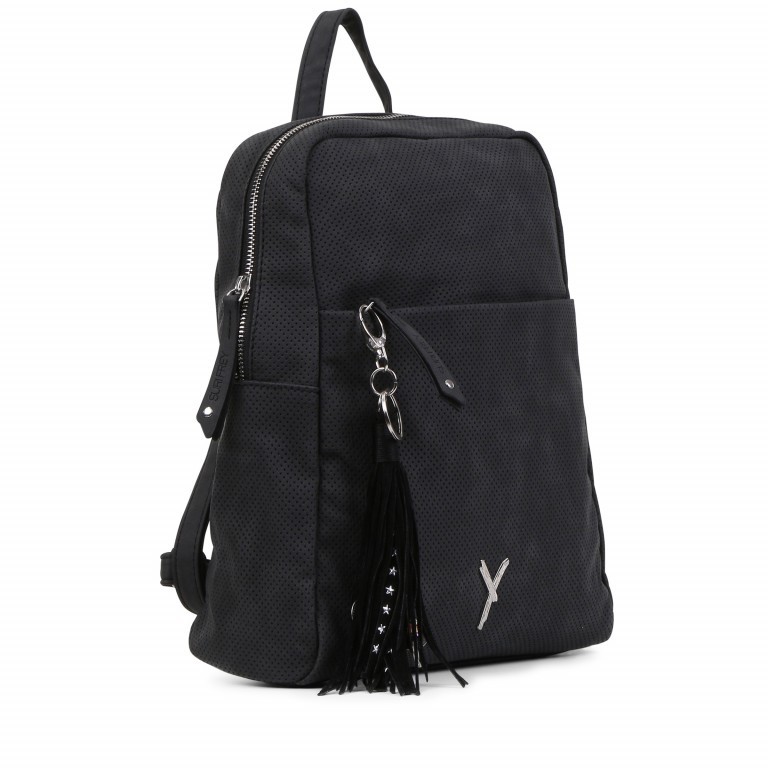 Rucksack Romy 11594 Black, Farbe: schwarz, Marke: Suri Frey, EAN: 4056185095177, Abmessungen in cm: 26x31x8, Bild 3 von 6