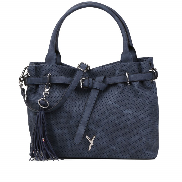 Shopper Romy 11595 Blue, Farbe: blau/petrol, Marke: Suri Frey, EAN: 4056185095276, Abmessungen in cm: 32.5x25x12.5, Bild 1 von 9