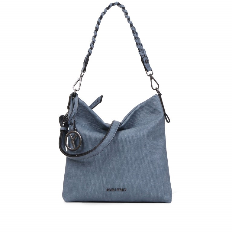 Umhängetasche Kimberly 11750 Jeans, Farbe: blau/petrol, Marke: Suri Frey, EAN: 4056185096600, Abmessungen in cm: 26x27.5x3, Bild 1 von 6